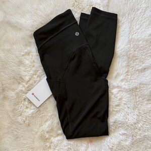 NWT Lululemon Charcoal High-Waisted Leggings size 4